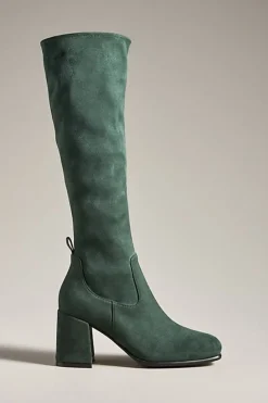 Hot Hotlava-K2 Dark Green Suede Boot