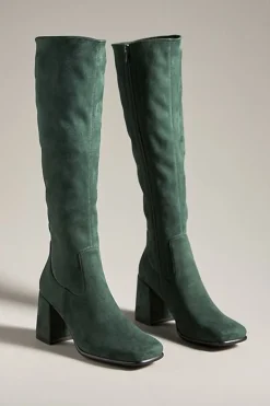 Hot Hotlava-K2 Dark Green Suede Boot