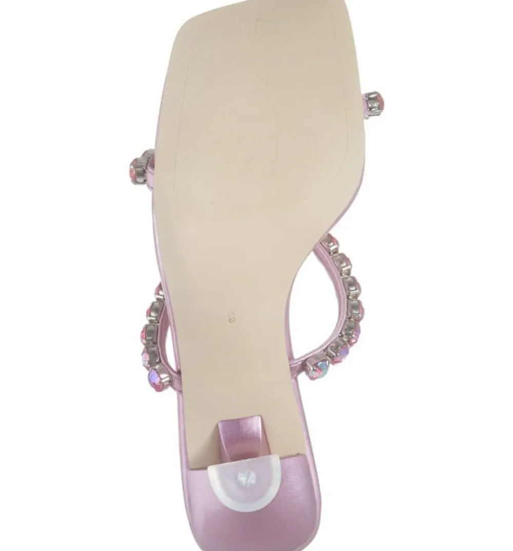 Outlet Mrs Big 2 Pink Inidescent Combo Heel