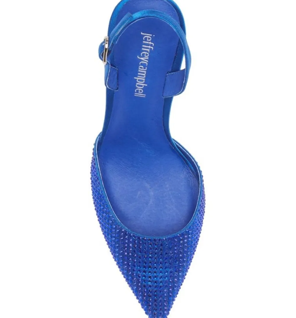 Shop Zivote Bright Blue Heel Heel