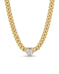 Flash Sale Sugar Heart Chain Link Necklace Jewelry