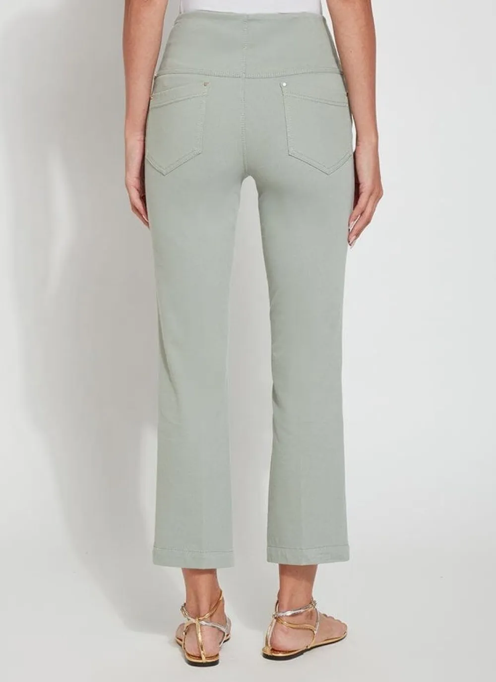 Outlet Ankle Denim Baby Bootcut Sage Jeans