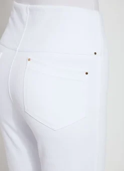 Online Ankle Denim Baby Bootcut White Jeans