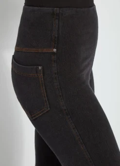 Hot Baby Bootcut Denim Midtown Black Pants