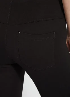 Sale Ponte Toothpick Black Legging Leggings