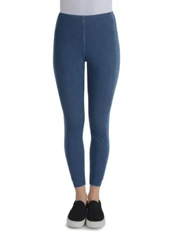 Outlet Step Hem Denim Mid Wash Jeans