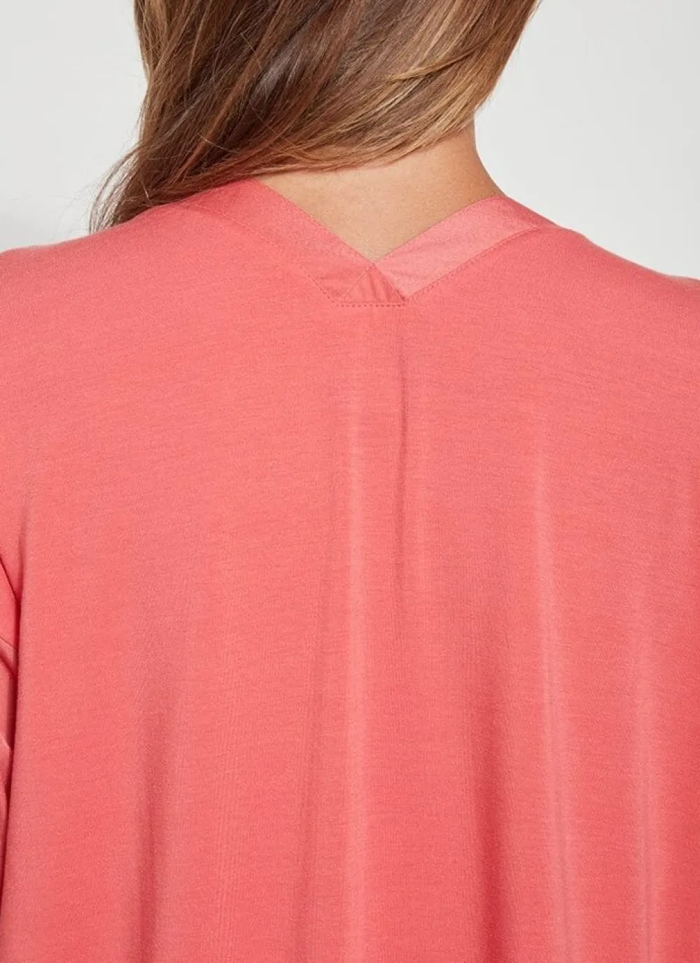 Sale Stevie Top Coral Touch Blouses
