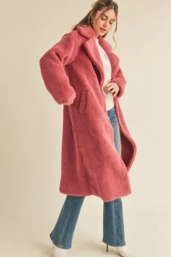 Sale &Merci Full Length Teddy Coat Coats