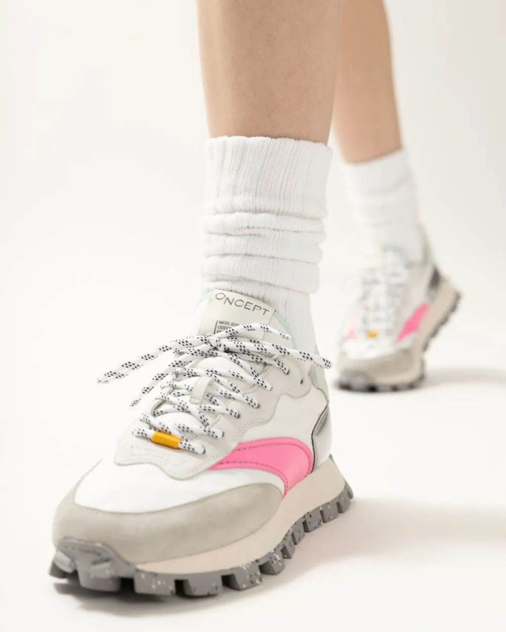 Discount Osaka - Pink Shockwave Sneaker