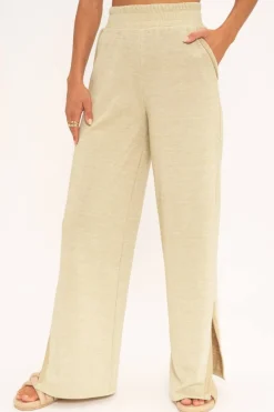 Outlet Adey Side Slit Pant Pants