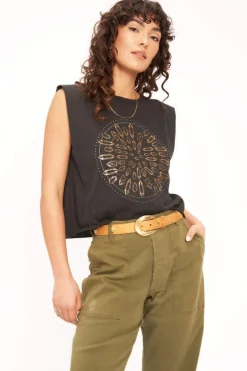 Flash Sale Crystals Muscle Tank Tanks