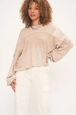 Best Sale Jai Seamed Sweatshirt Sweatshirts