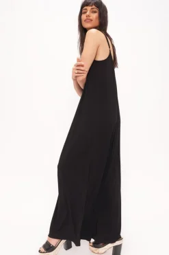Cheap No Regrets Shirred Jumpsuit Jumpsuit