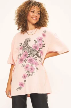 Online Tiger Fleur Oversized Tee T-Shirts