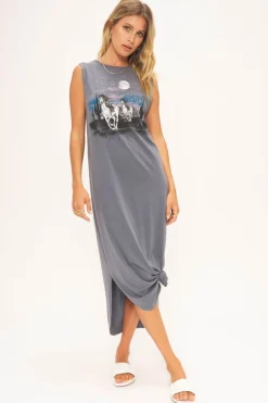 New Wild Horses Tank Dress Maxi
