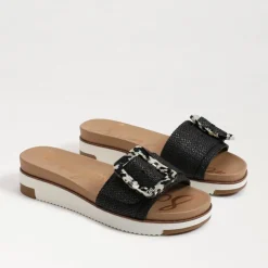 Best Sale Ariane Black Slide Sandal Sandal