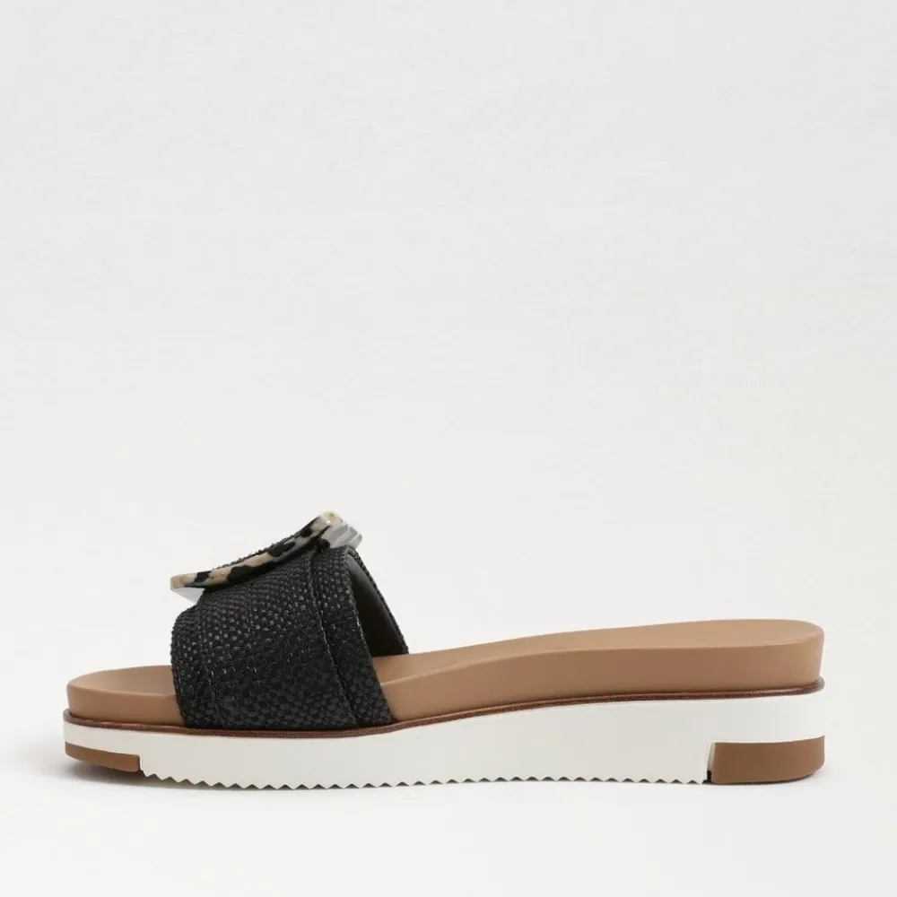 Best Sale Ariane Black Slide Sandal Sandal