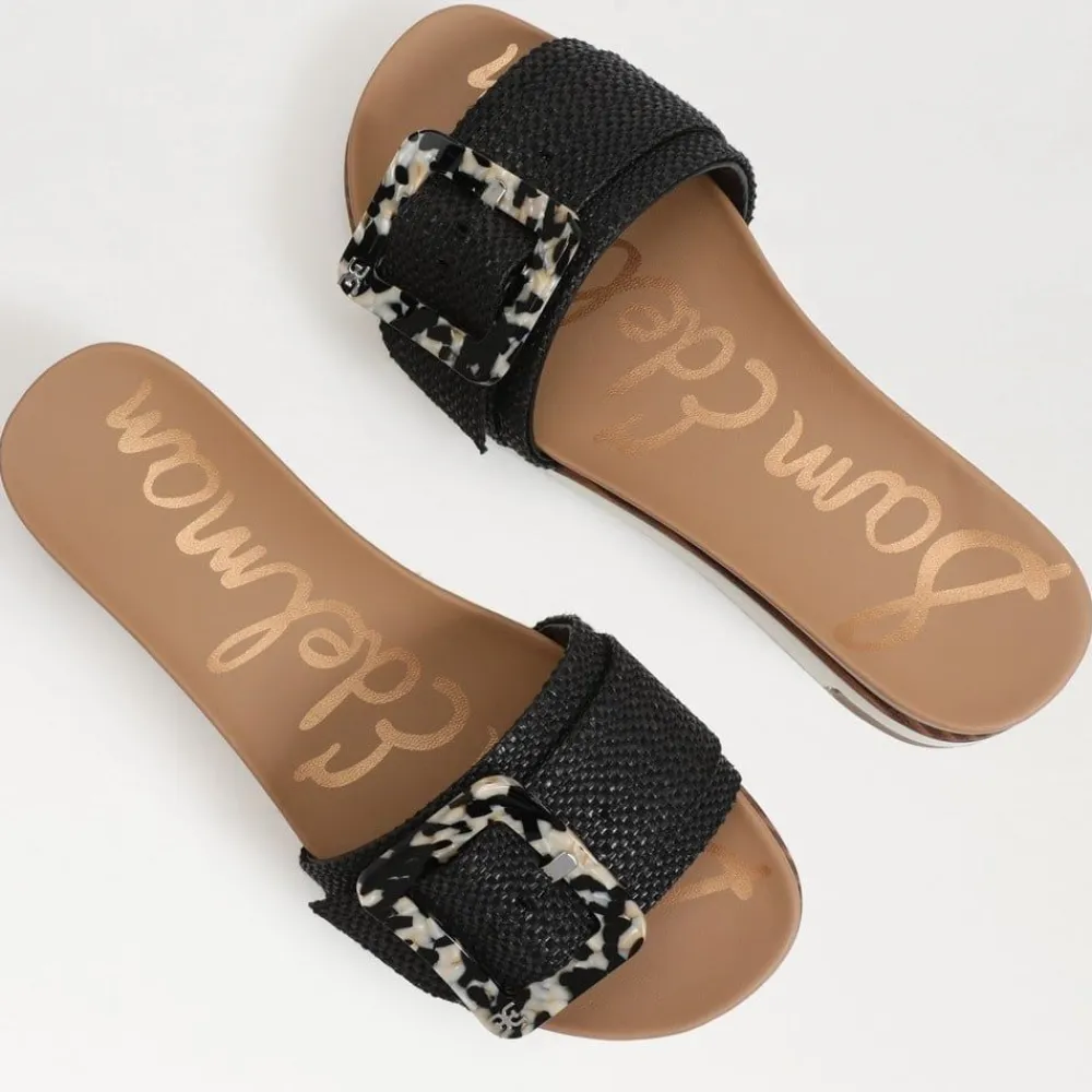 Best Sale Ariane Black Slide Sandal Sandal