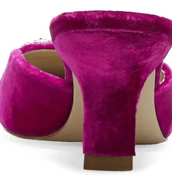Best Sale Brit Jewel Raspberry Velvet Heel