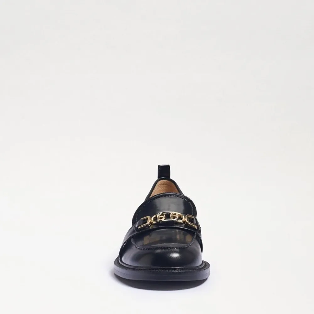 Best Sale Christy Black Shiny Loafer Loafers/Oxfords