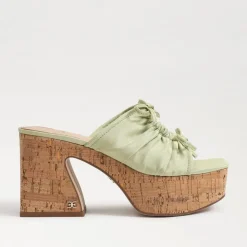 Store Dova Iced Lime Platform Wedge