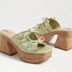 Store Dova Iced Lime Platform Wedge