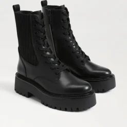 Cheap Evina Platform Combat Boot Boot