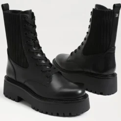 Cheap Evina Platform Combat Boot Boot