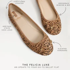Cheap Felicia Luxe Cheetah Flat