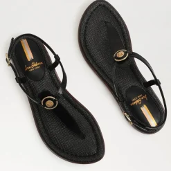 Online Gigi Black Signet Sandal Sandal