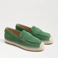 Hot Kai Espadrille In Thyme Flat