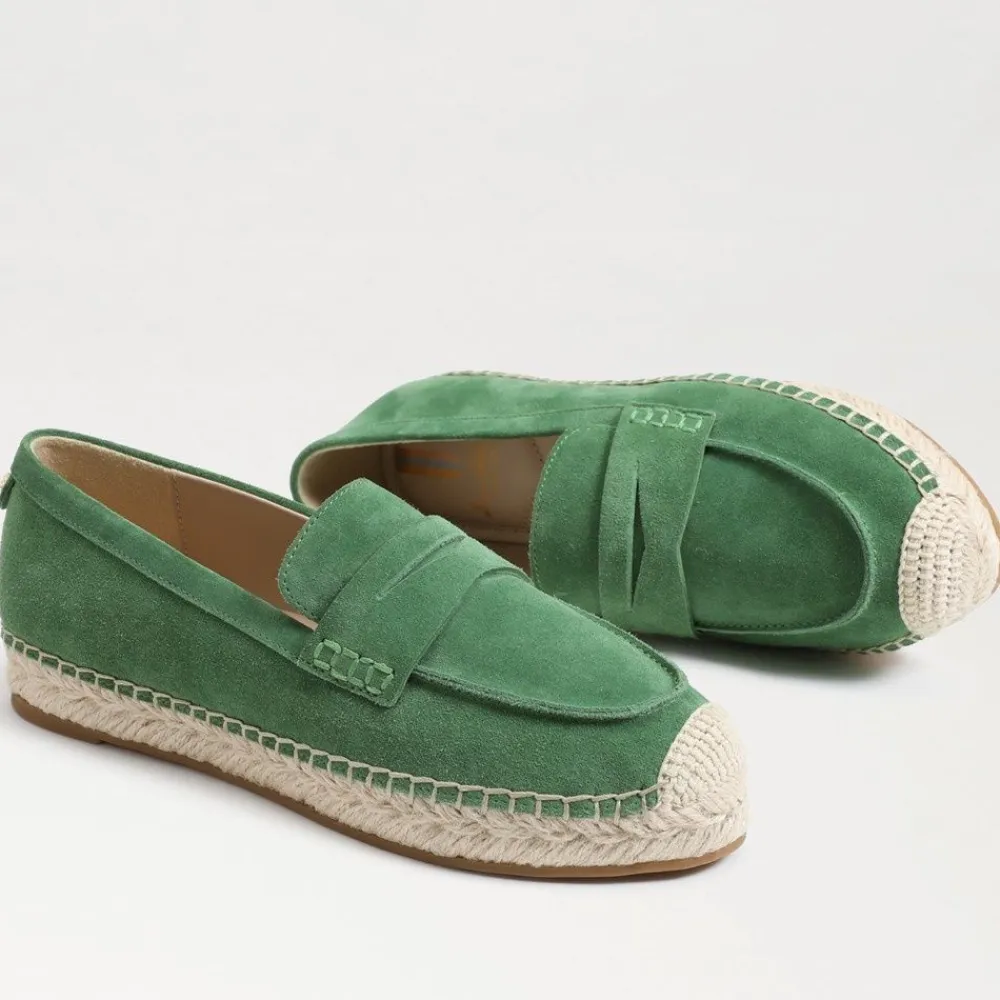 Hot Kai Espadrille In Thyme Flat