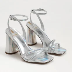 Store Kia Silver Iridescent Heel