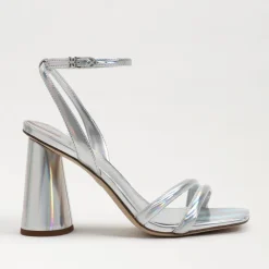 Store Kia Silver Iridescent Heel
