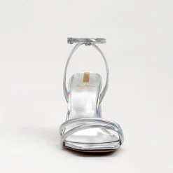 Store Kia Silver Iridescent Heel