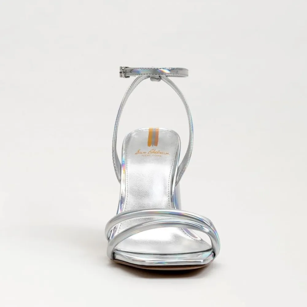 Store Kia Silver Iridescent Heel