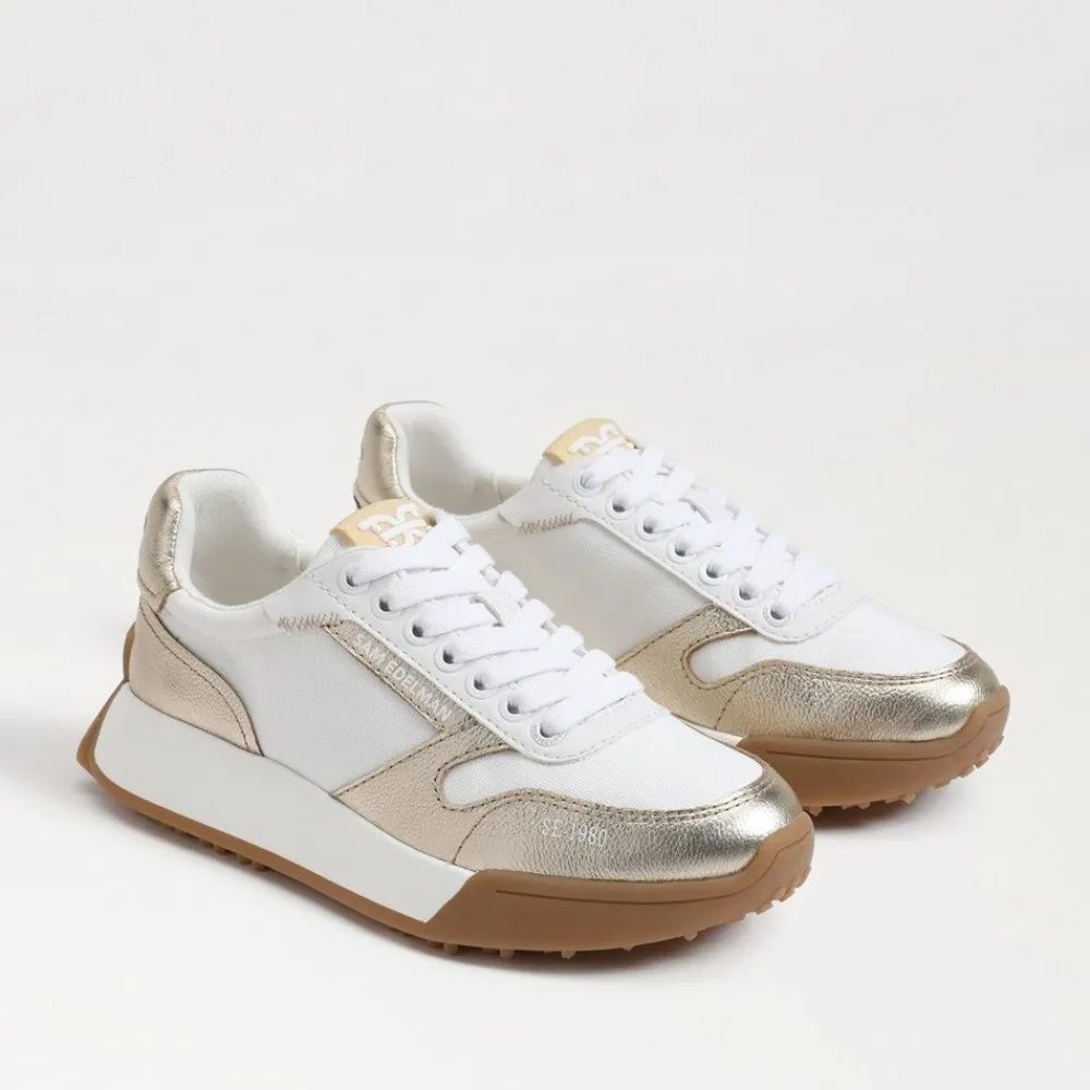 Store Layla Sneaker White/Gold Sneaker