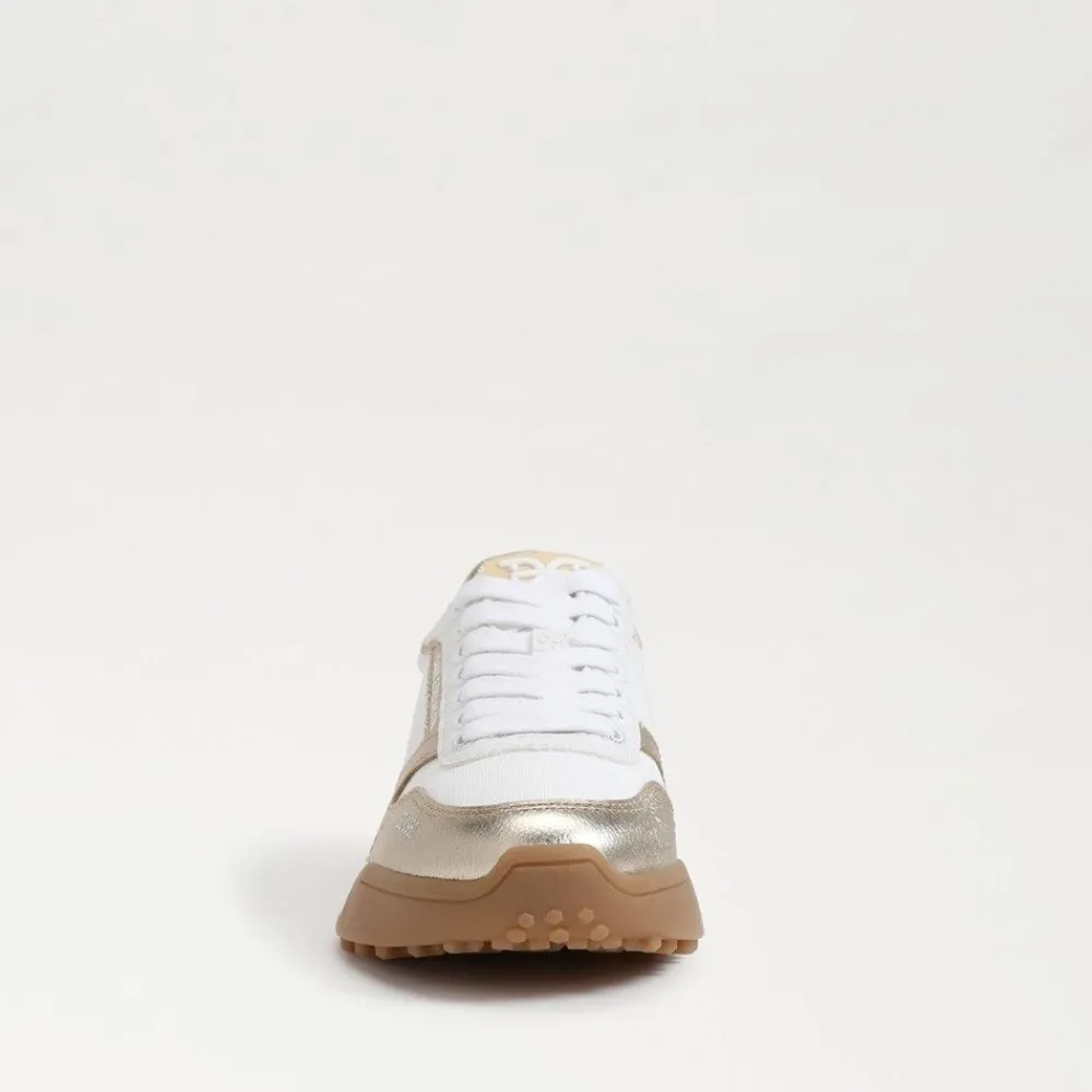 Store Layla Sneaker White/Gold Sneaker