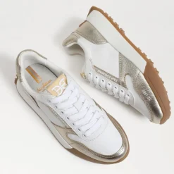 Store Layla Sneaker White/Gold Sneaker