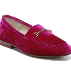 Cheap Loraine Bit Loafer Raspberry Velvet Loafers/Oxfords