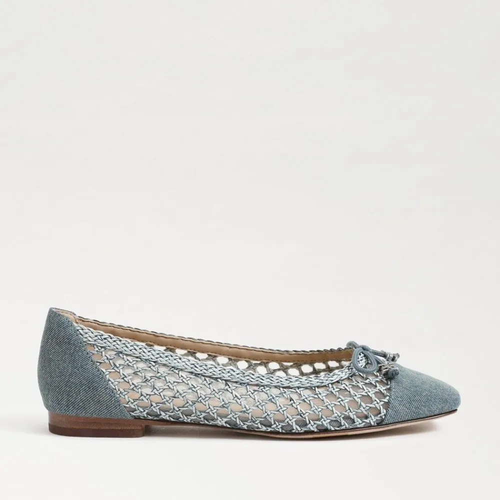 Store May Denim Ballet Flat Flat