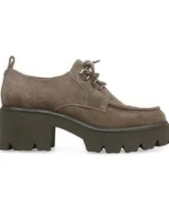 Cheap Monna Gray Lug Sole Loafer Loafers/Oxfords