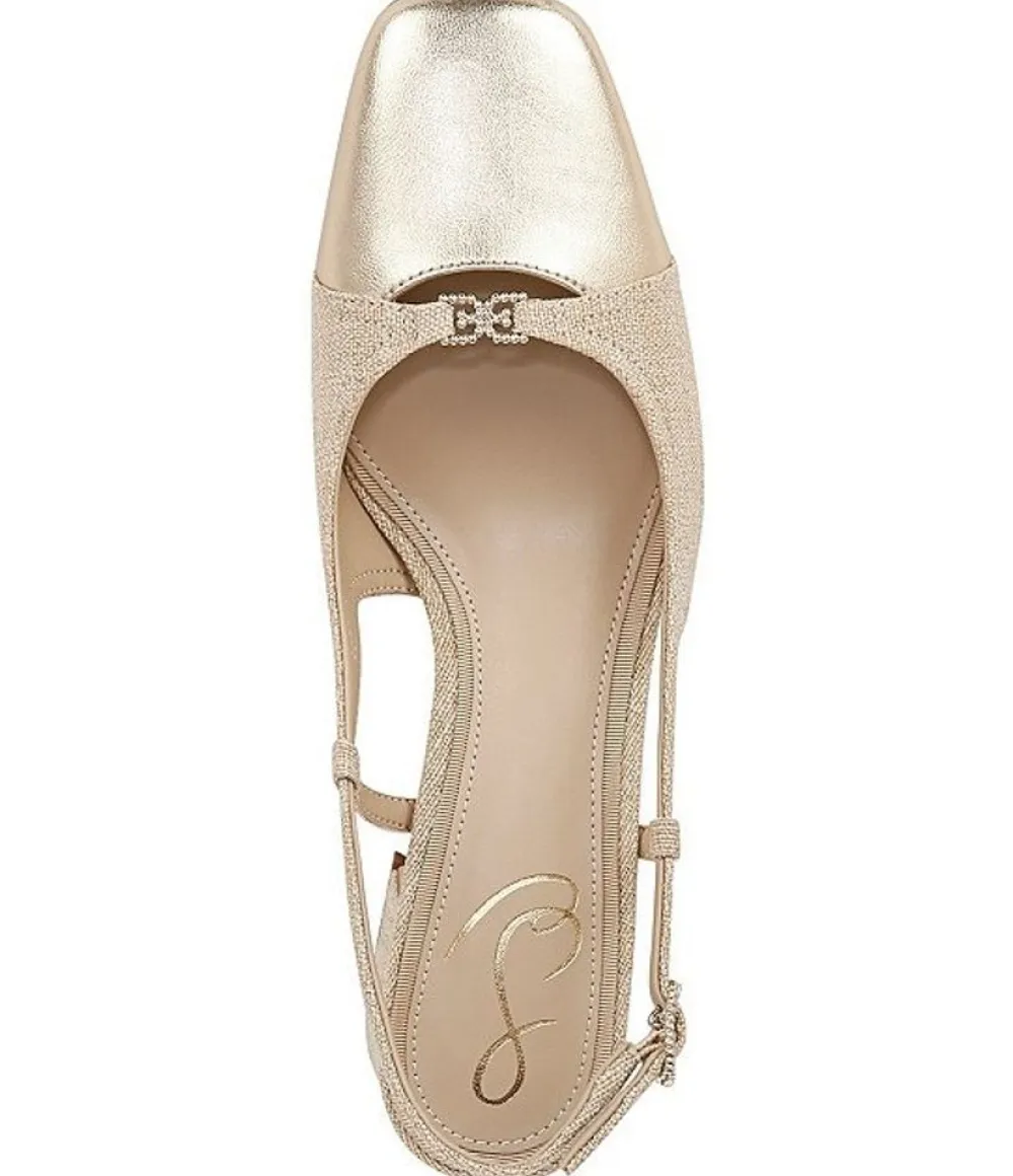 Hot Tarra 2 Gold Slingback Heel