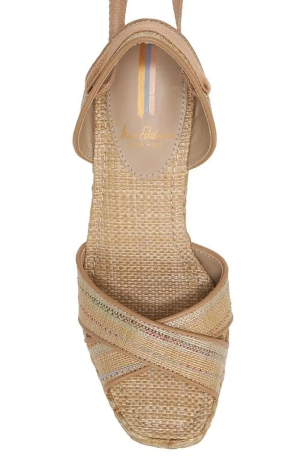 Cheap Vaughn Ankle Wrap Espadrille Platform Wedge Sandal Wedge
