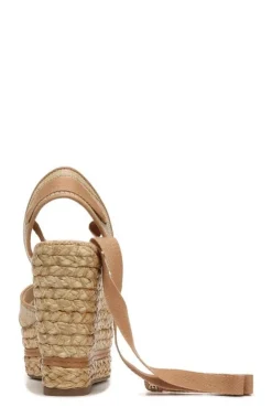 Cheap Vaughn Ankle Wrap Espadrille Platform Wedge Sandal Wedge