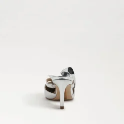 Discount Veranda Mule Pump Soft Silver Heel