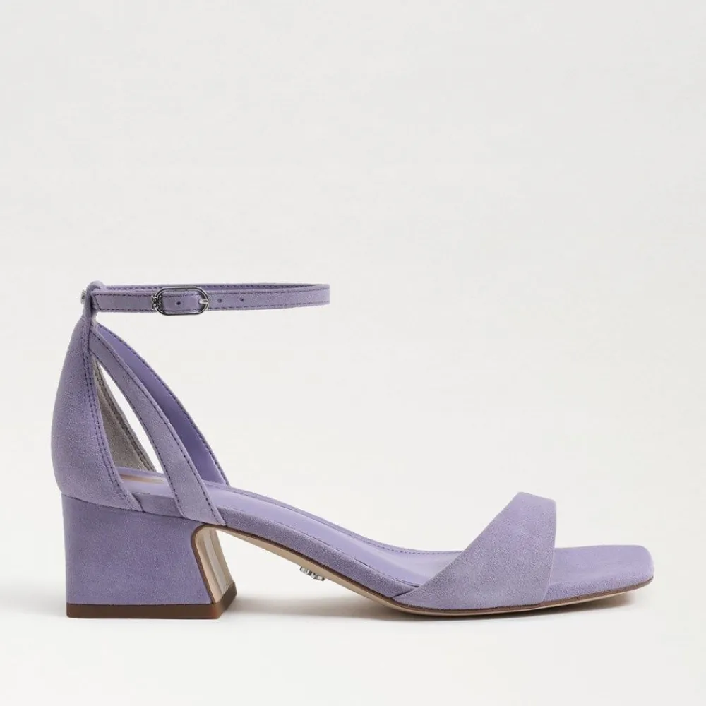 New Wilson Kitten Heel In Purple Iris Heel