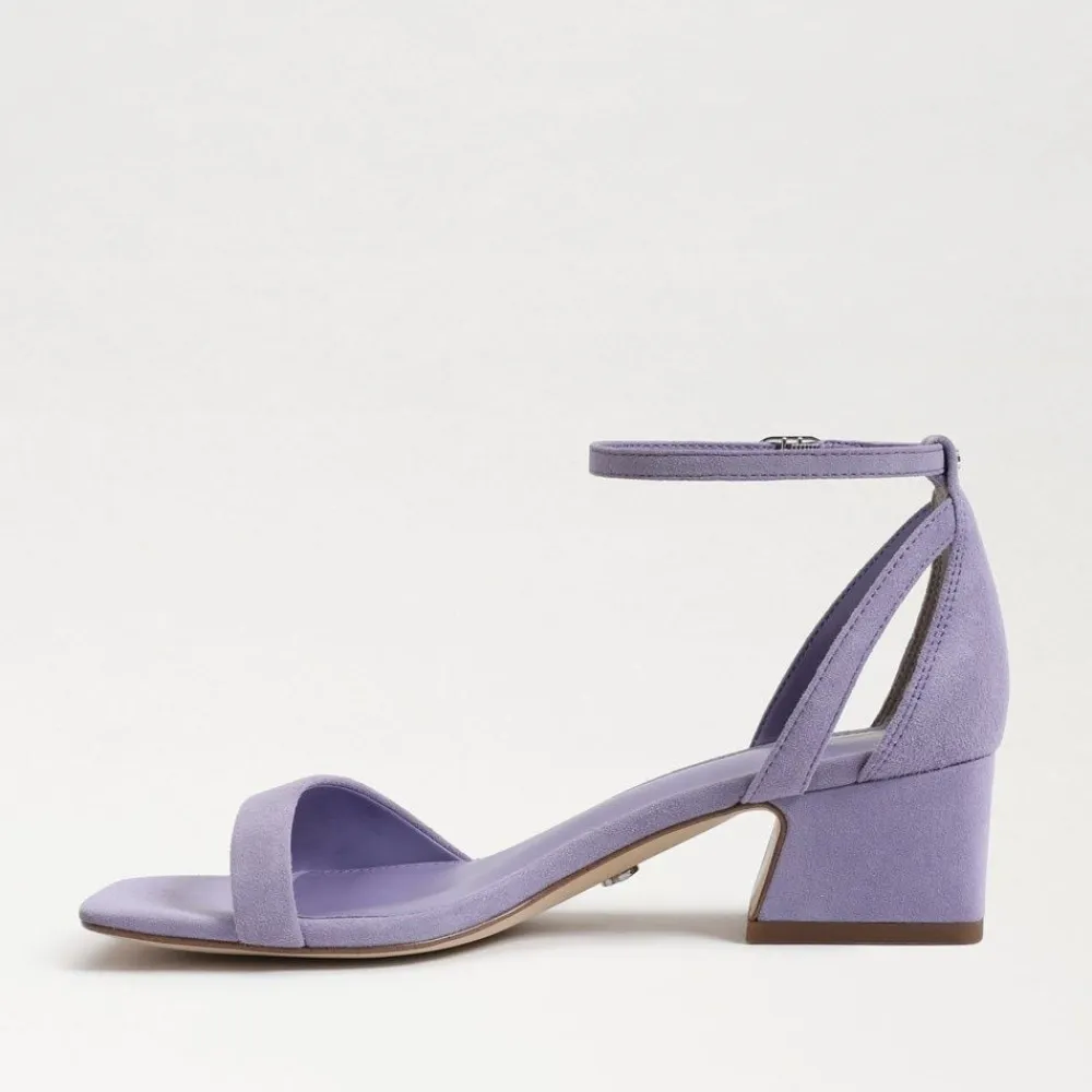 New Wilson Kitten Heel In Purple Iris Heel
