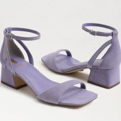New Wilson Kitten Heel In Purple Iris Heel