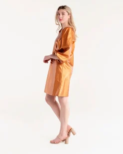 Discount S'Edge Apparel Colette Dress Copper Blouses